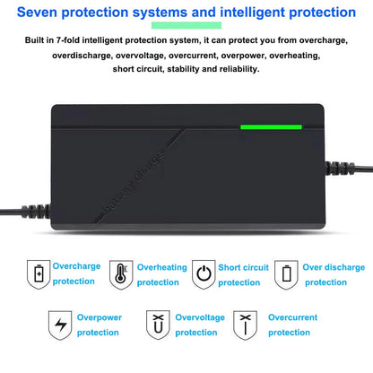 CARICABATTERIE  36V 2A  10S 13S 16S 20S BATTERIE IONI DI LITIO